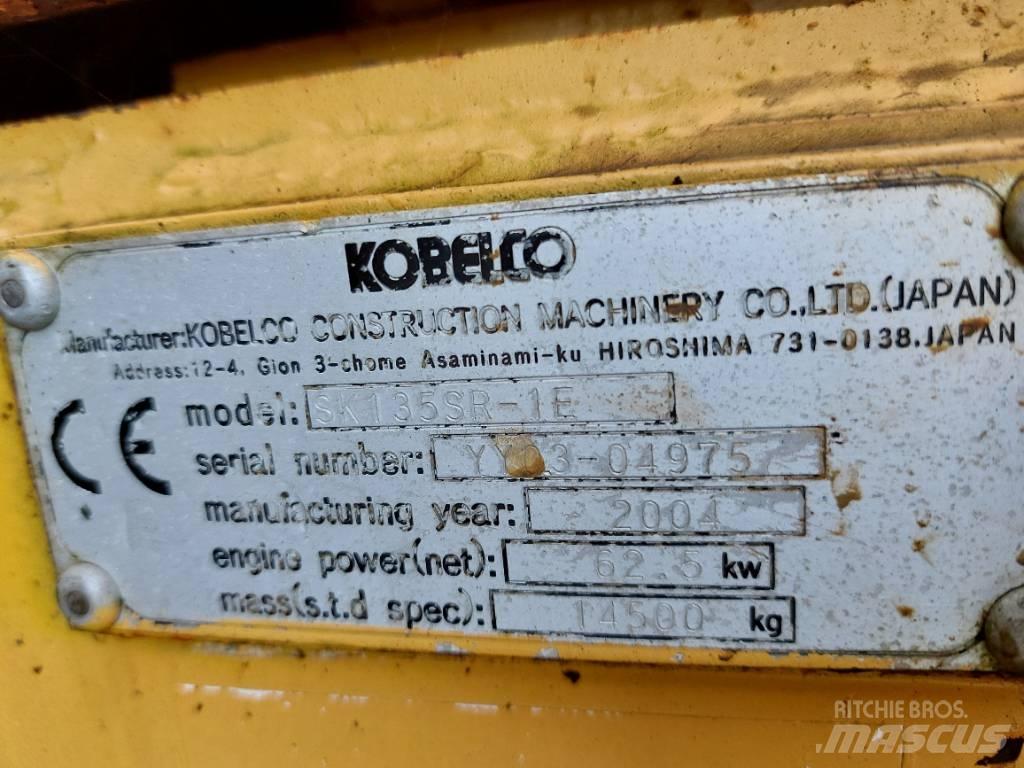 Kobelco SK 135SR Верижен екскаватор