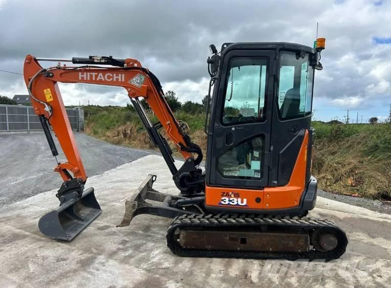 Hitachi ZX 33 U-6 Мини екскаватори < 7 т