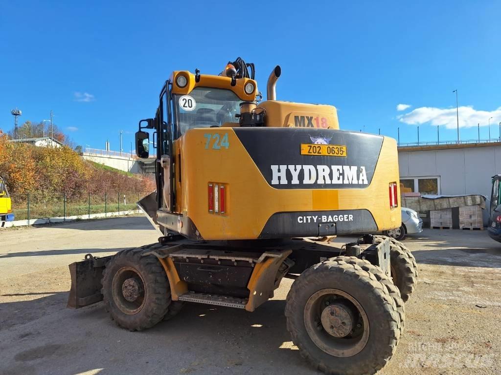 Hydrema MX 18 Колесни екскаватори