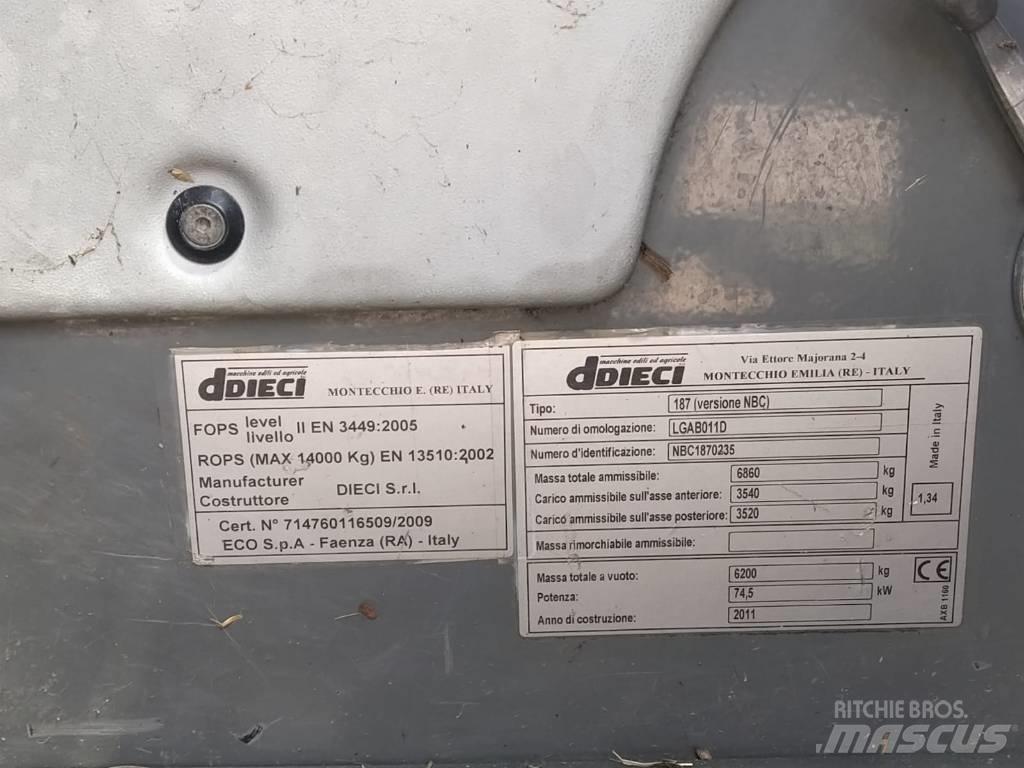 Dieci Dedalus 28.7 Телескопични товарачи