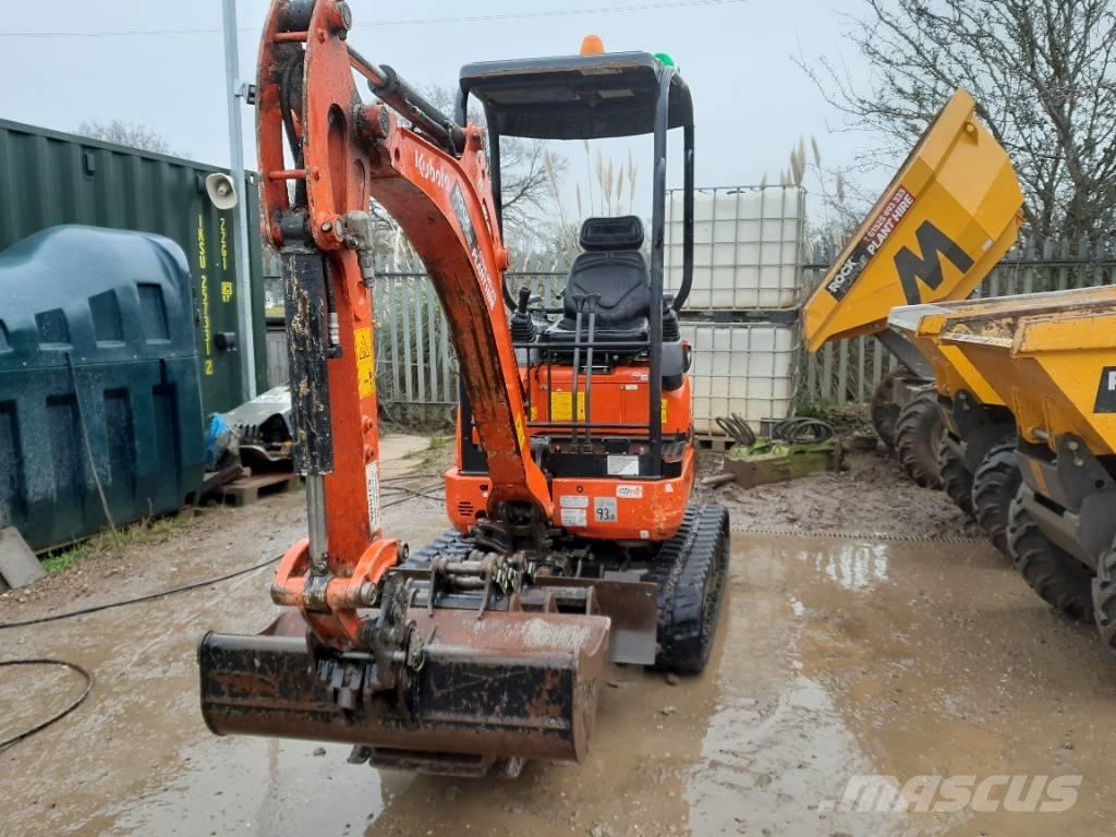 Kubota U 17-3 Мини екскаватори < 7 т