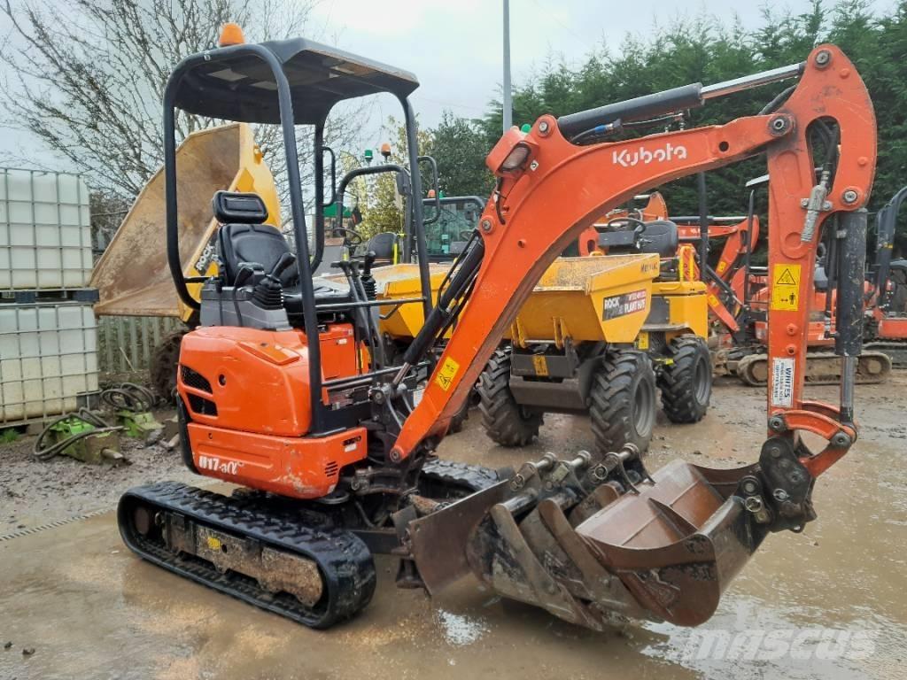 Kubota U 17-3 Мини екскаватори < 7 т