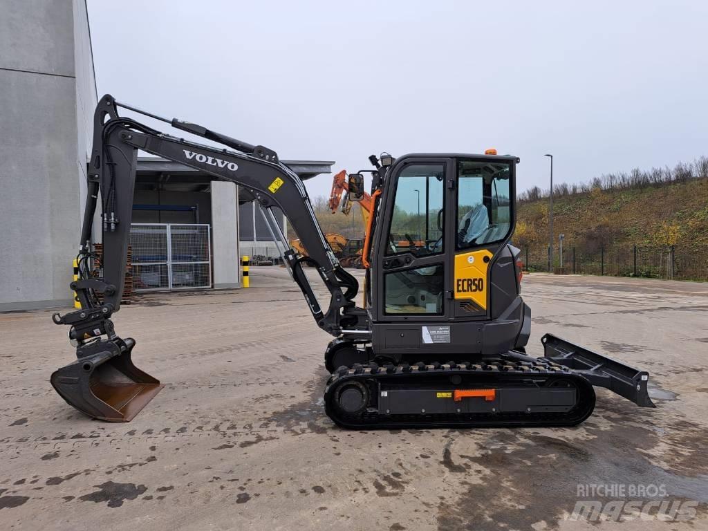 Volvo ECR50F Мини екскаватори < 7 т