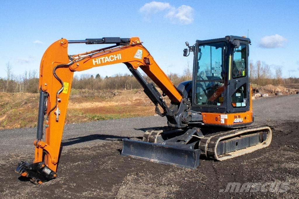 Hitachi ZX48U Мини екскаватори < 7 т