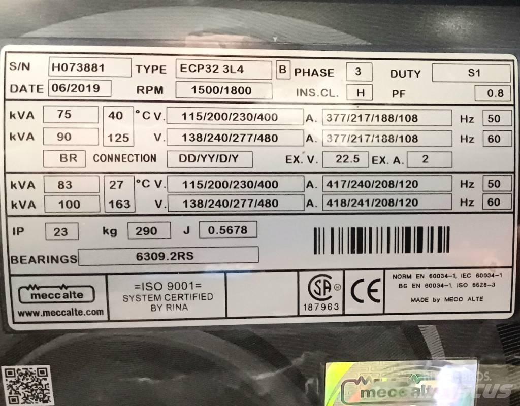 EPW 002 50kW Газови генератори
