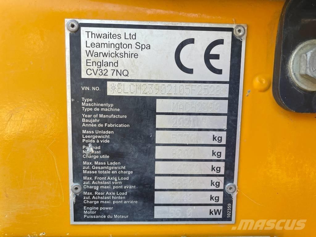 Thwaites MACH 2390 Странични самосвали