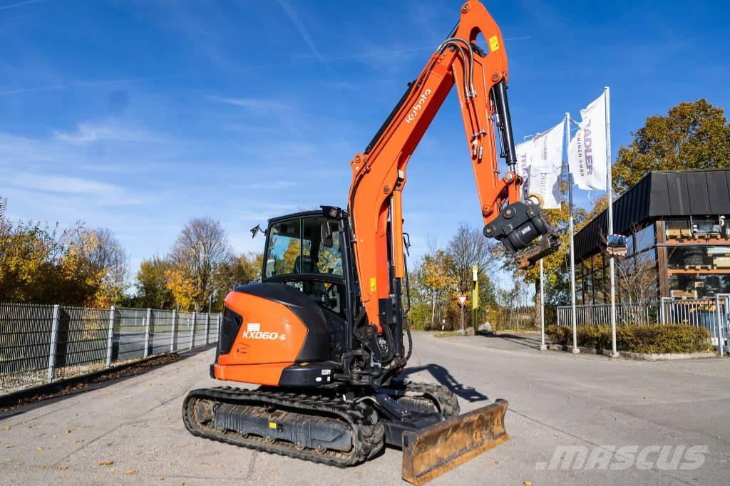 Kubota KX 060-5 Мини екскаватори < 7 т