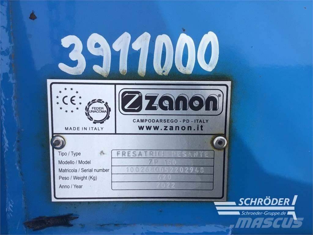 Zanon - ZP 180 Други машини за оран и аксесоари
