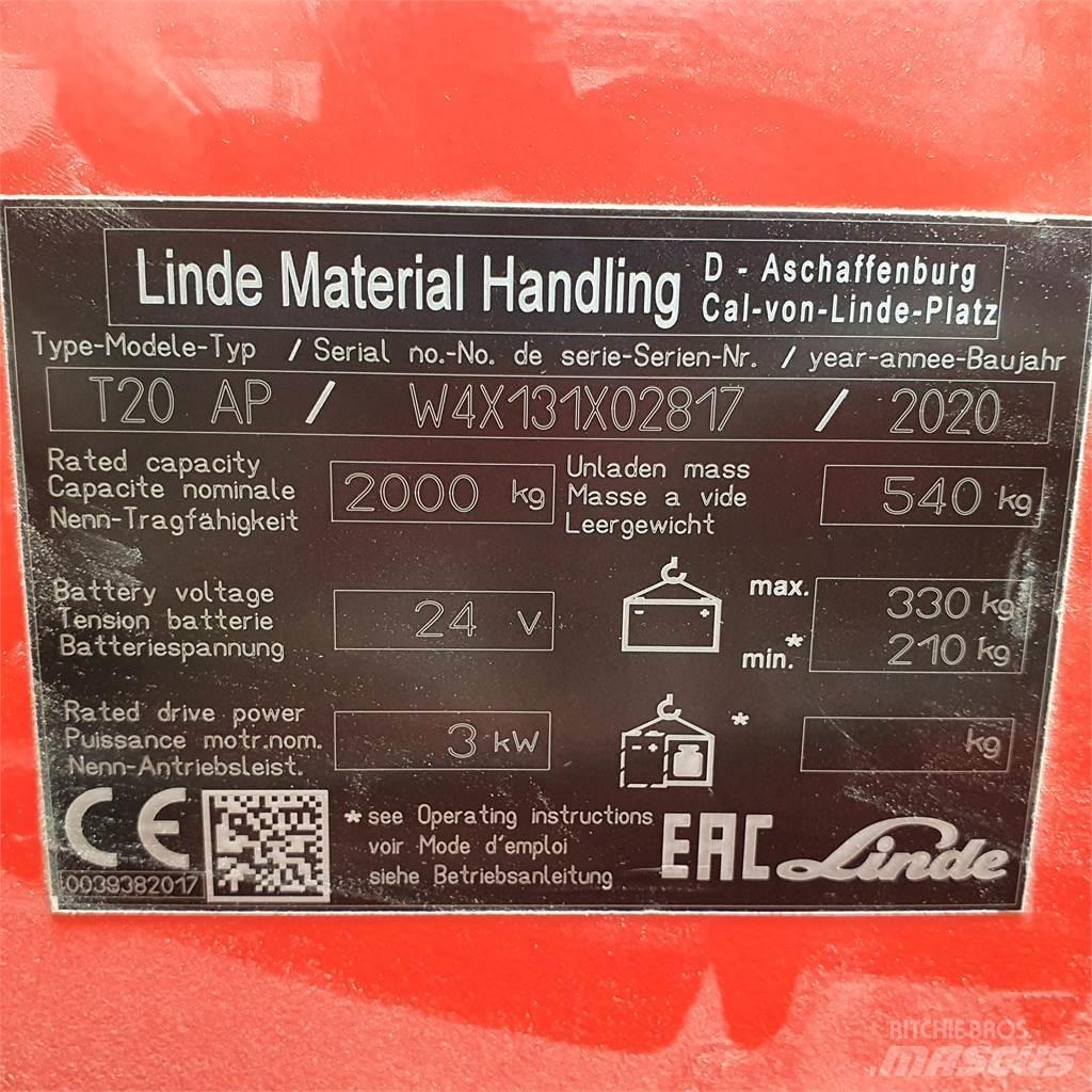 Linde T20AP kurz Нископовдигач