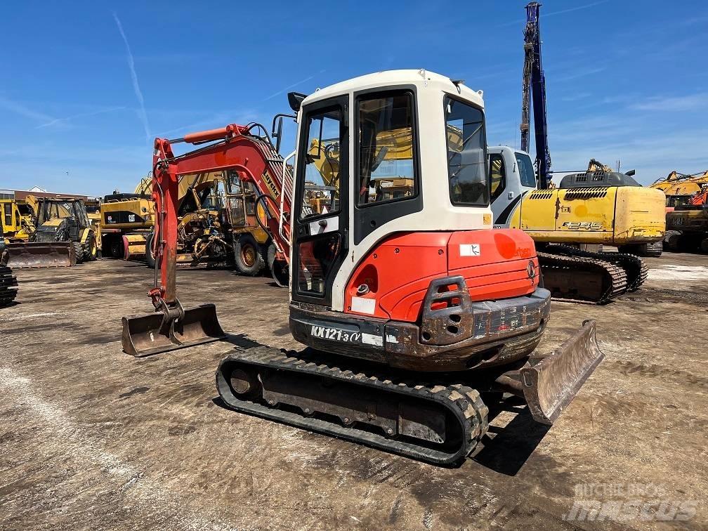 Kubota KX 121-3 Мини екскаватори < 7 т