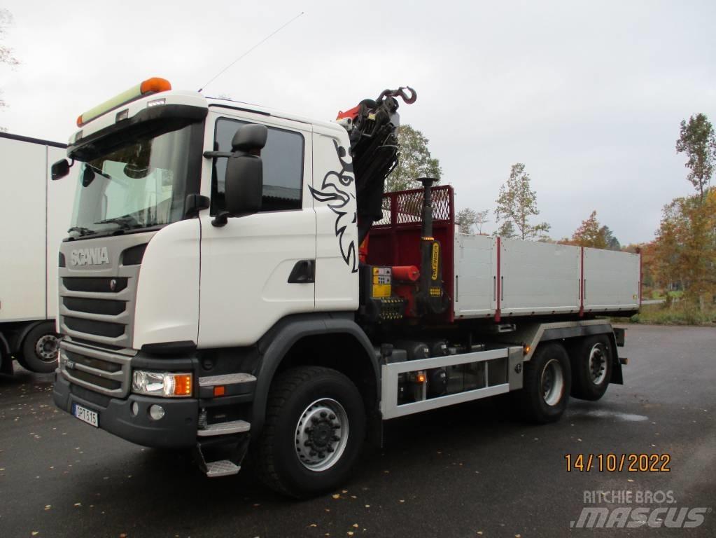 Scania G490cb6x4*4 Автокранове