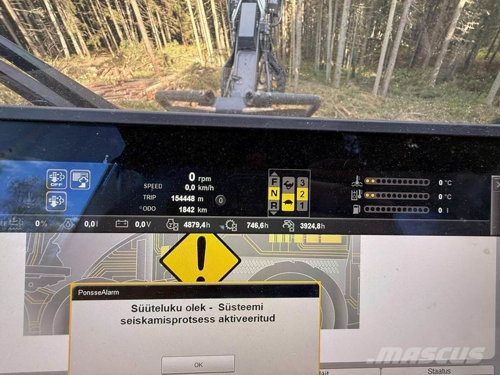 Ponsse Ergo 8W Харвестери