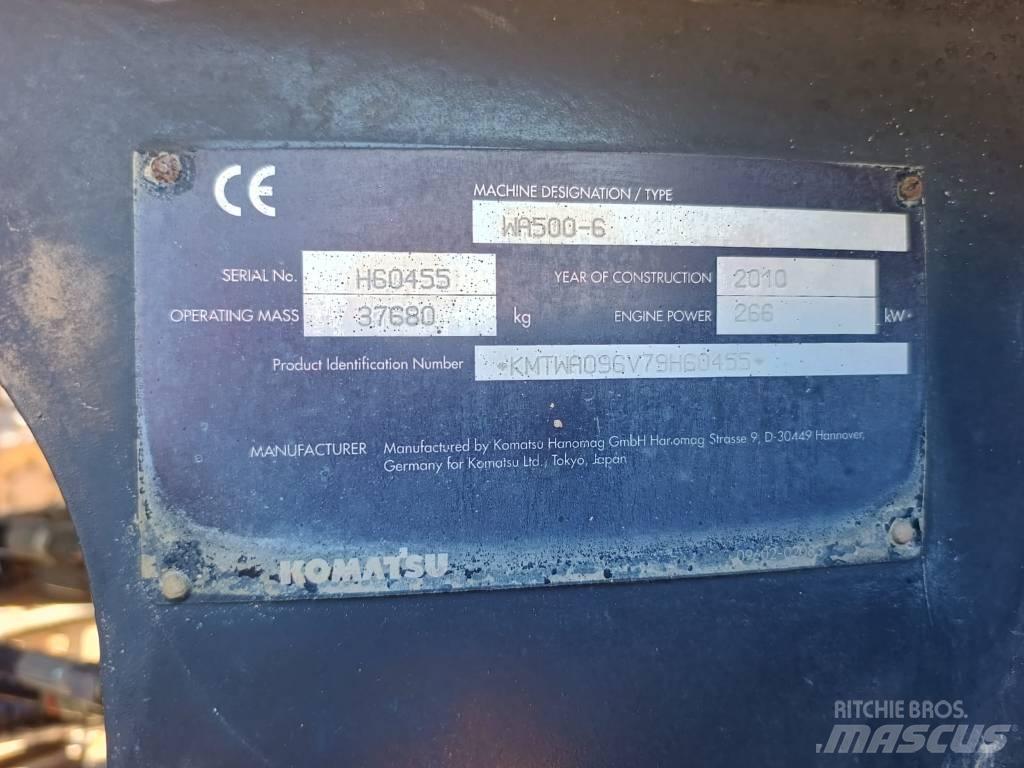 Komatsu WA500-6 Колесни товарачи