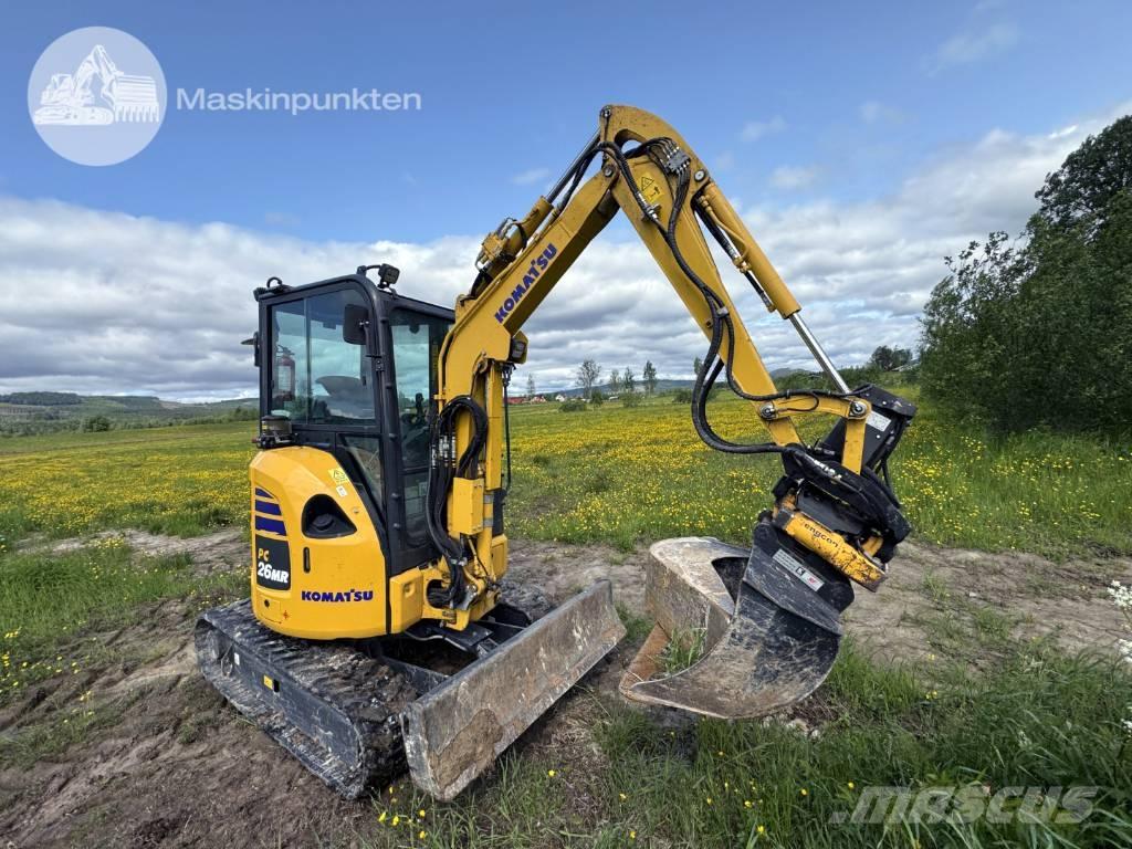 Komatsu PC 26 MR Мини екскаватори < 7 т