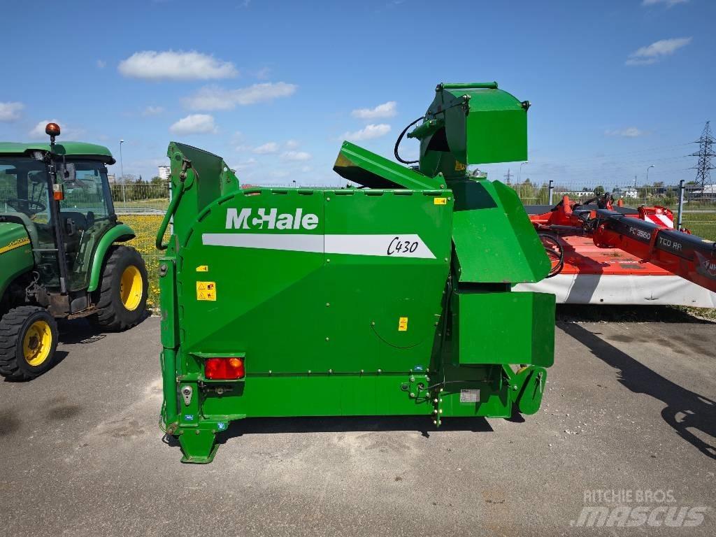 McHale C 430 Резачки за бали, резачки и машини за отмотаване на бали