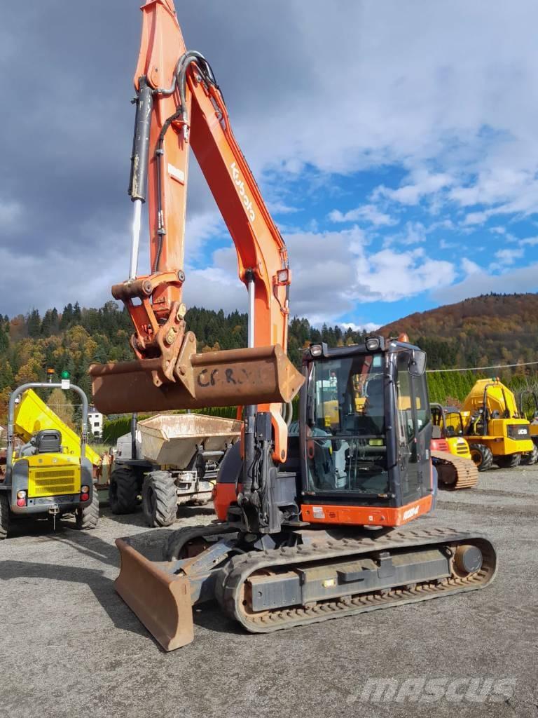 Kubota KX080 Средни екскаватори 7т - 12т