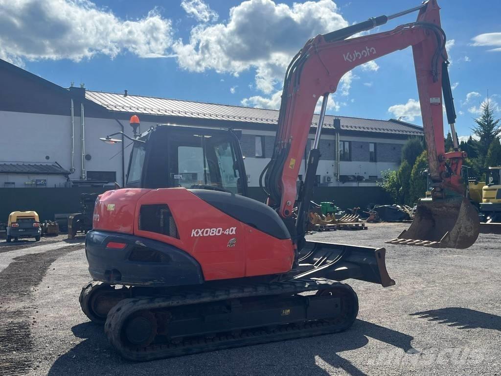 Kubota KX080 Средни екскаватори 7т - 12т