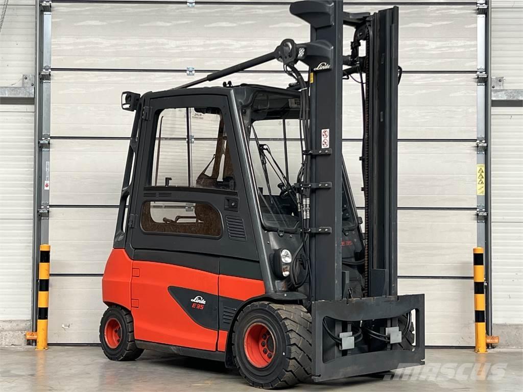 Linde E35L-01 Електрически вилични кари-повдигачи