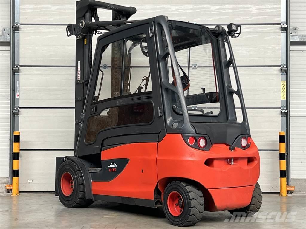 Linde E35L-01 Електрически вилични кари-повдигачи