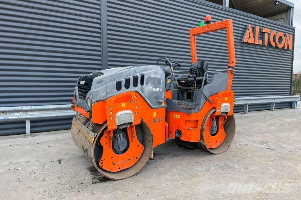 Hamm HD 13 VV Двойни барабанни ролки
