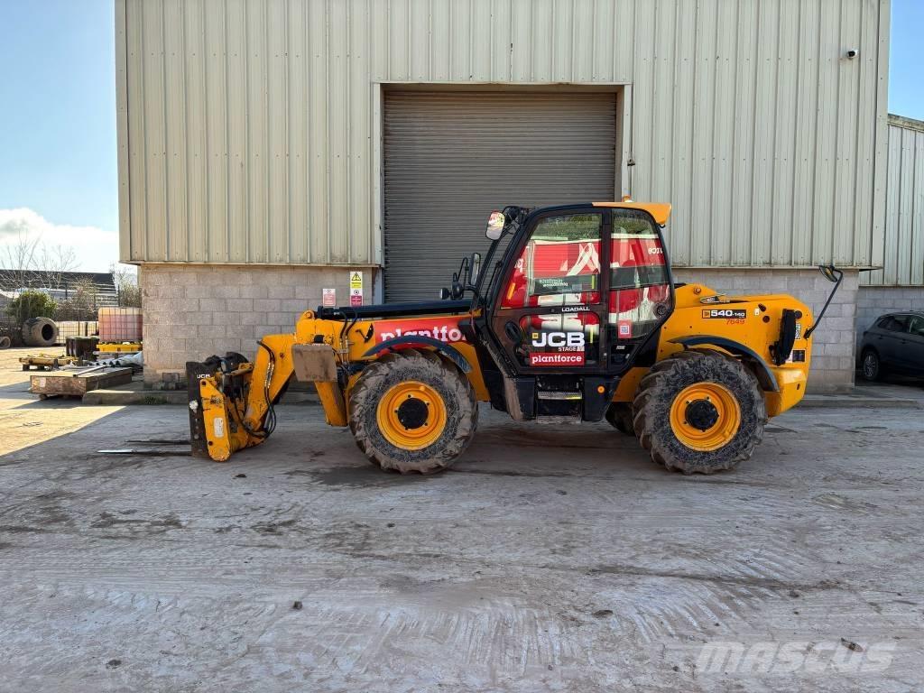JCB 540-140 Hi Vis Телескопични товарачи