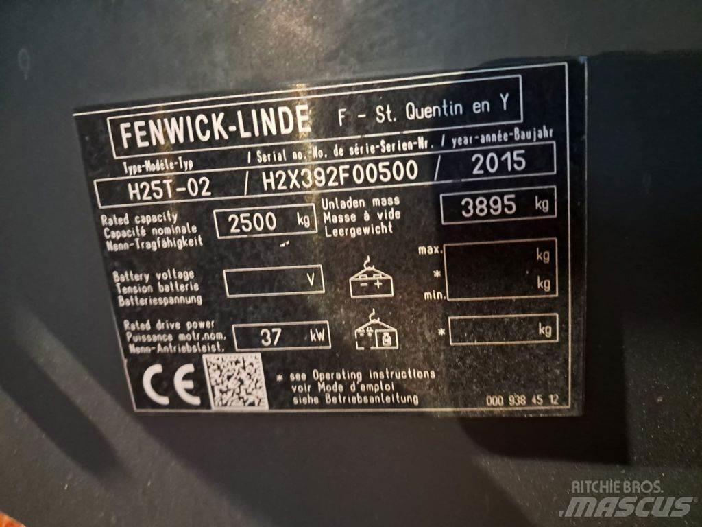 Linde H25T-02 Камиони с АГУ