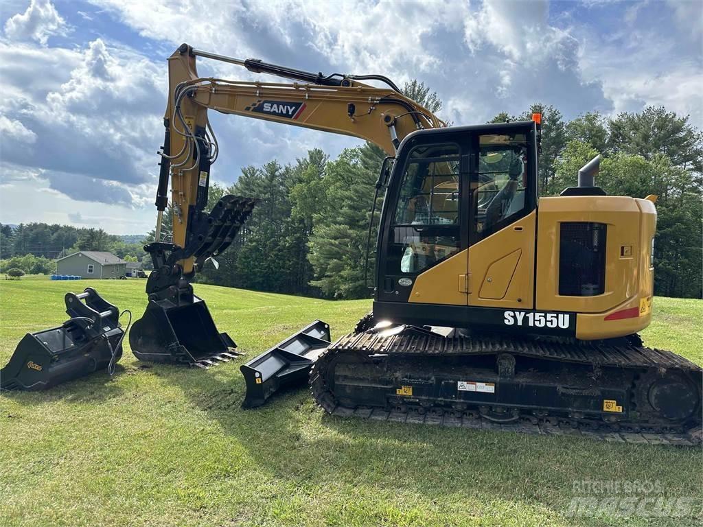 Sany SY155U Верижен екскаватор