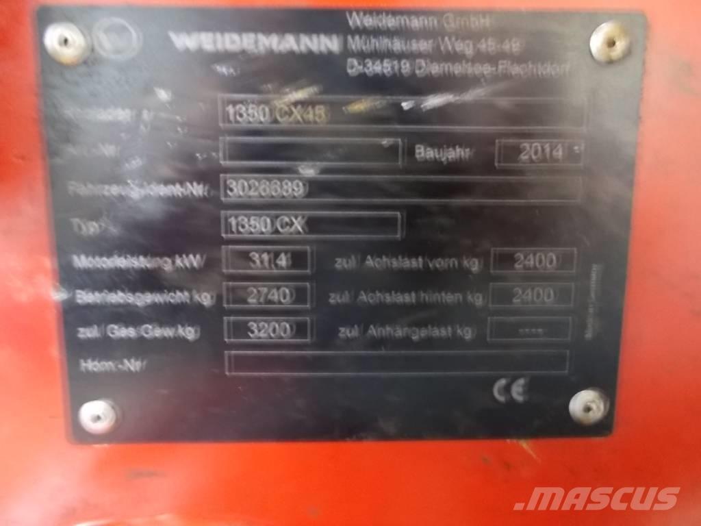 Weidemann 1350CX45 Мини товарачи