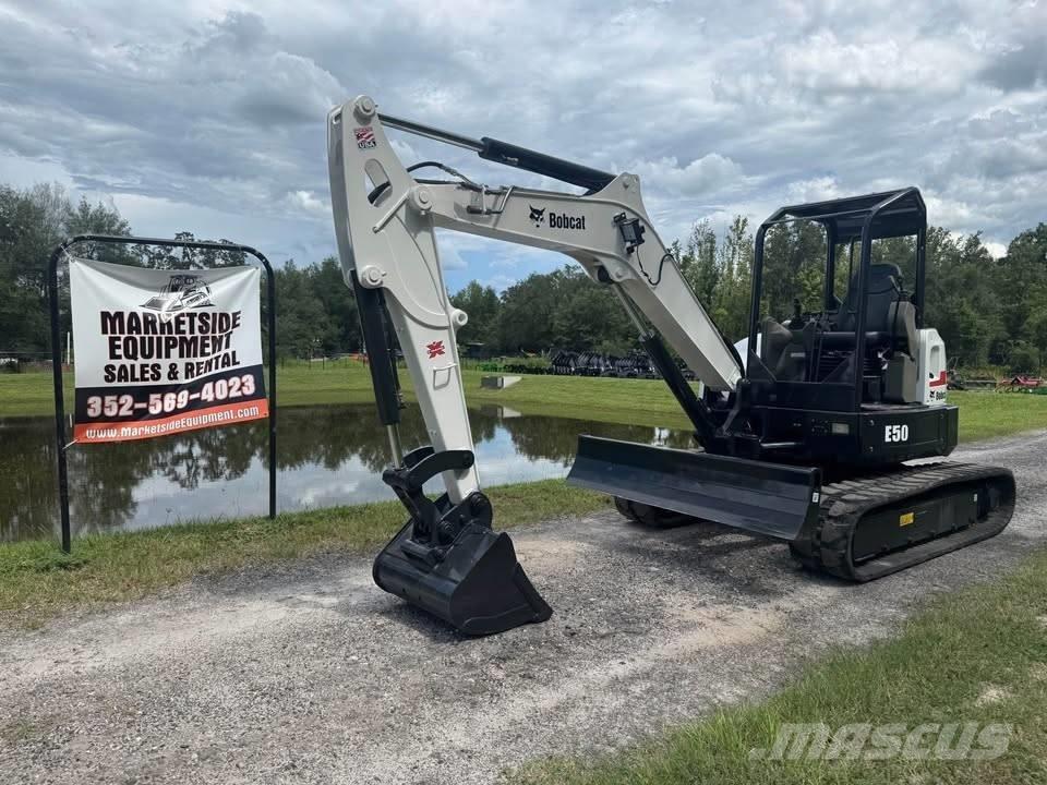 Bobcat E 50 Мини екскаватори < 7 т