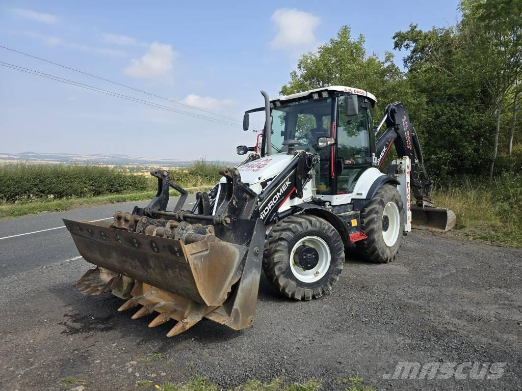 Hidromek 102B Supra Товарач със заден ексватор