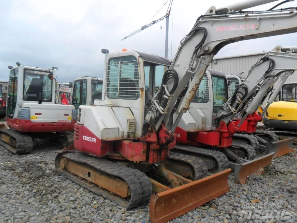 Takeuchi TB153FR Мини екскаватори < 7 т