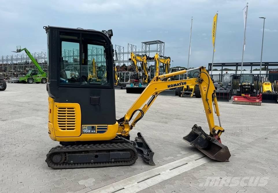 Komatsu PC 16 R-3HS Верижен екскаватор