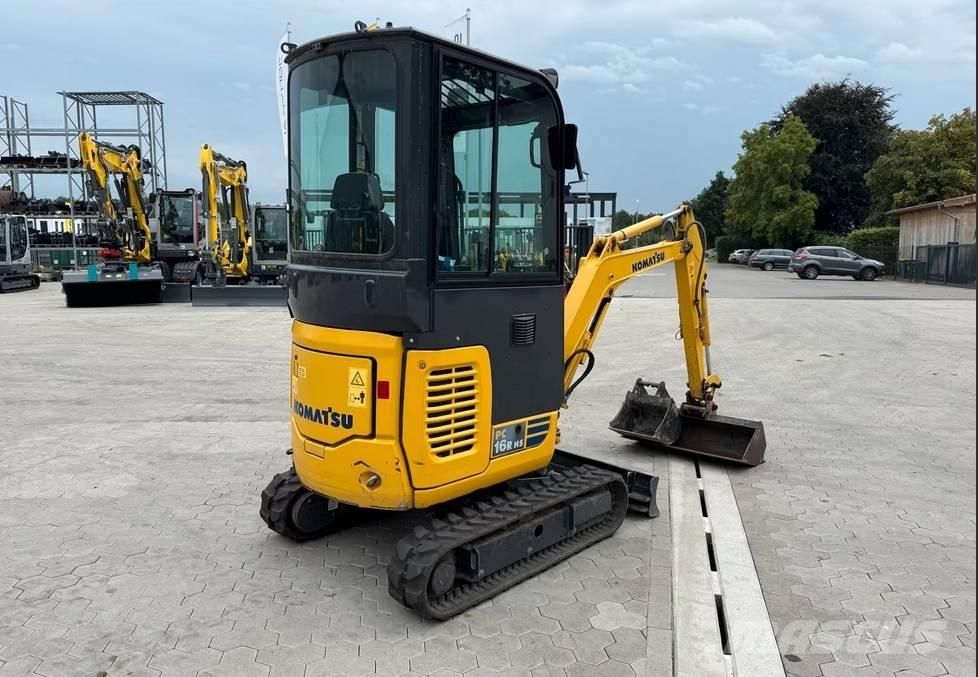Komatsu PC 16 R-3HS Верижен екскаватор