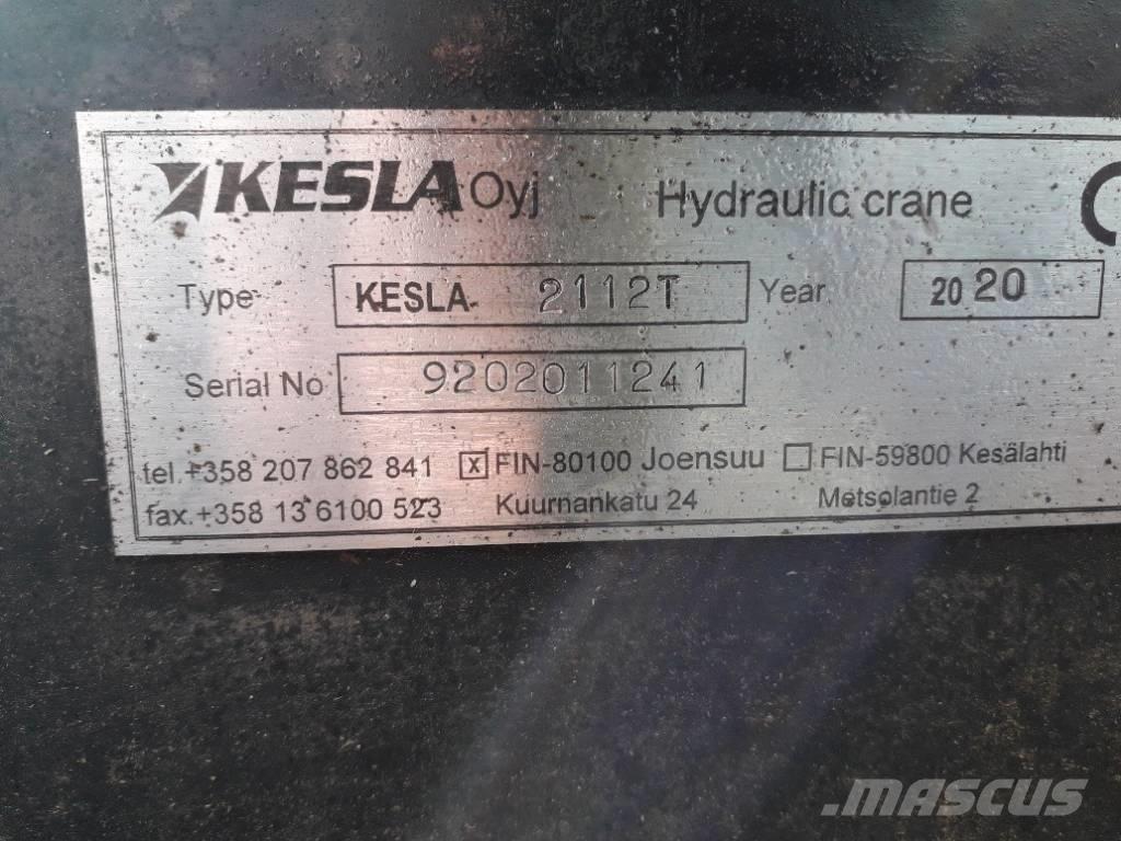 Kesla 2112T Каранове за дървен материал