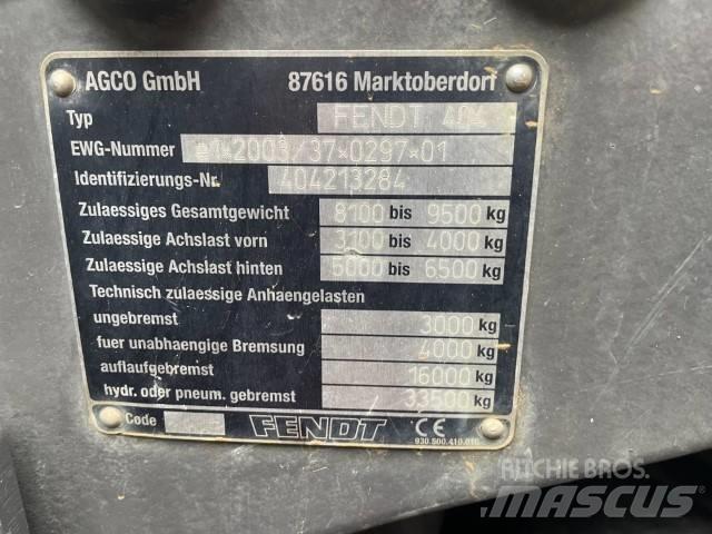 Fendt 415 Vario TMS Трактори