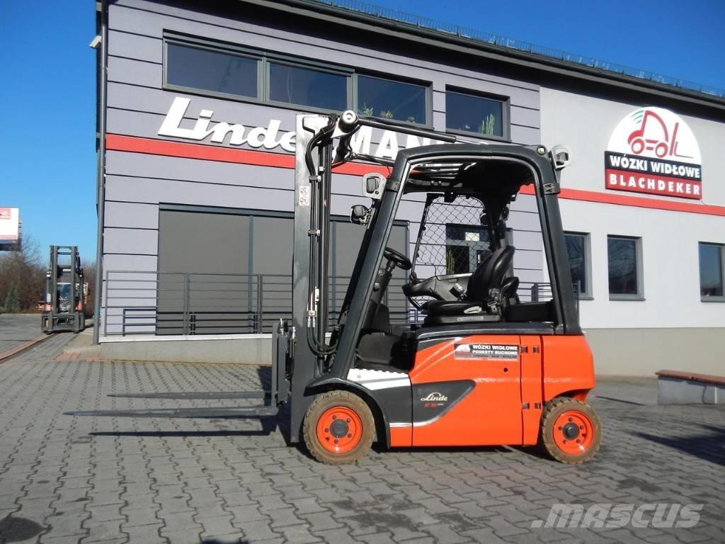 Linde E16P-02 Електрически вилични кари-повдигачи