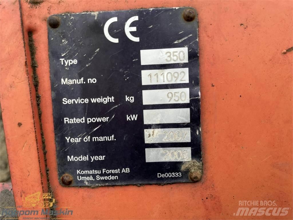 Valmet 350.1 Глави за харвестери