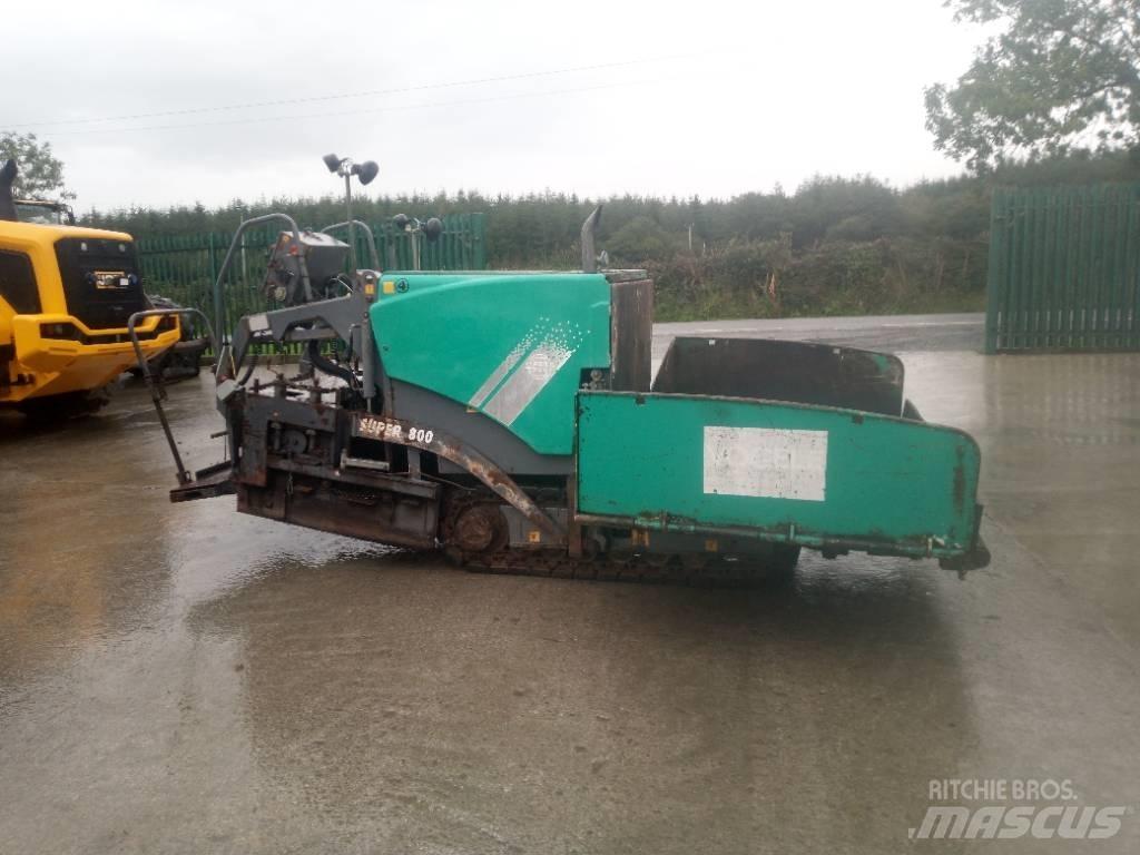 Vögele S800 Машини за асфалт