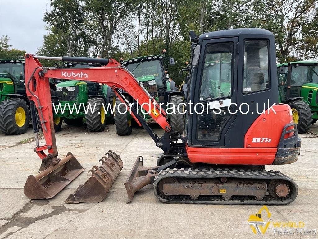 Kubota KX 71-3 Мини екскаватори < 7 т