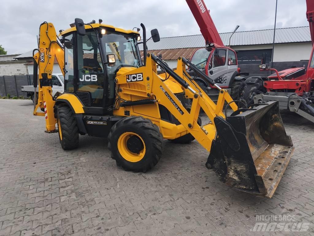 JCB 3 CX Compact Товарач със заден ексватор