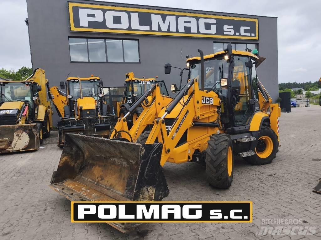 JCB 3 CX Compact Товарач със заден ексватор