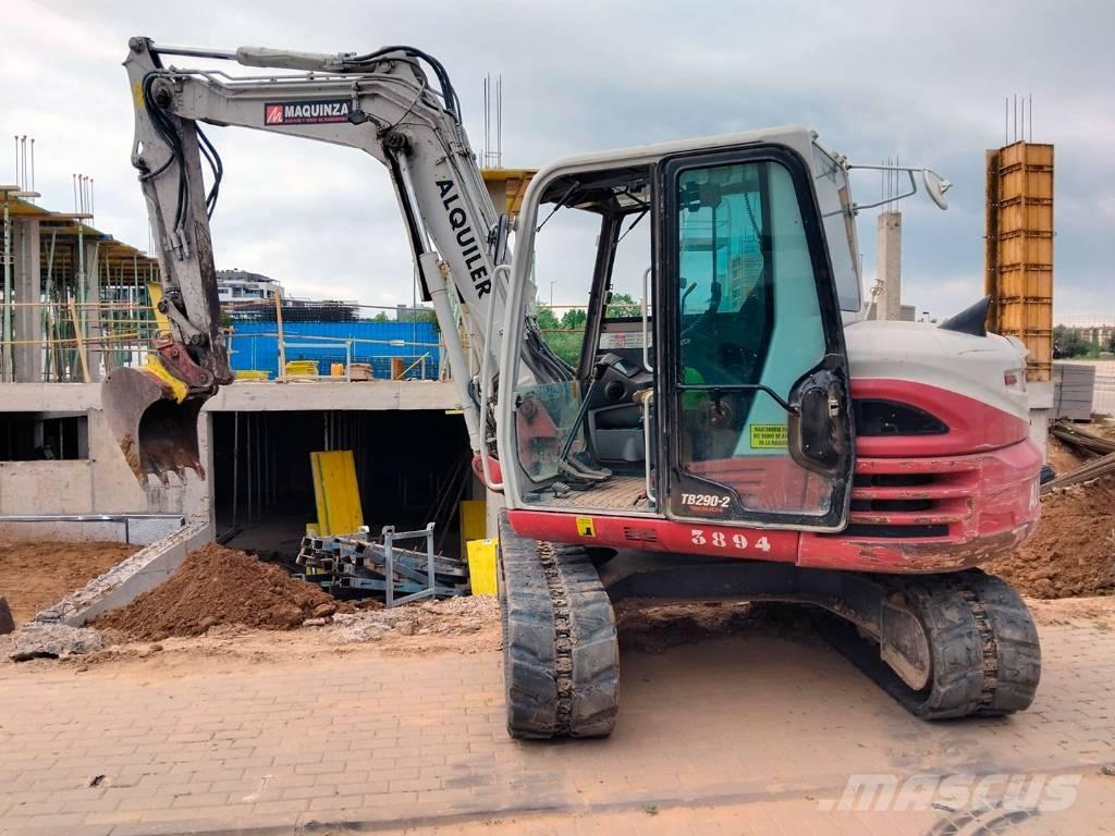 Takeuchi TB290 Мини екскаватори < 7 т