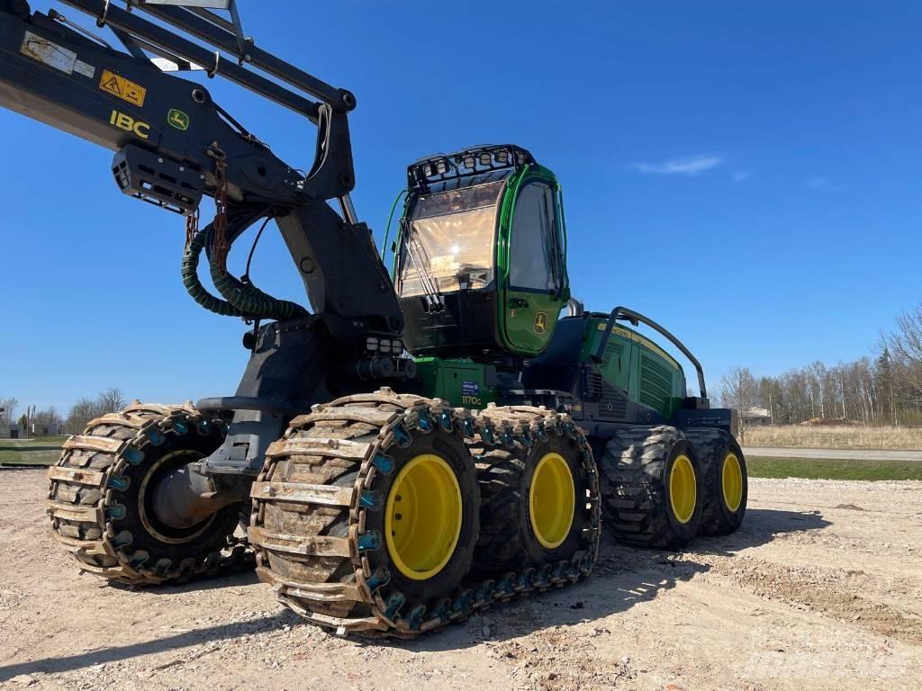 John Deere 1170G Харвестери