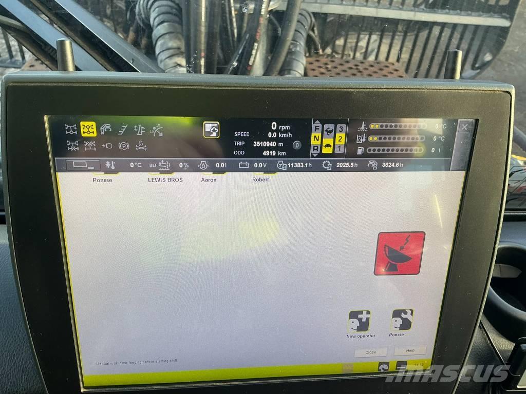 Ponsse Wisent 8W Форуардери