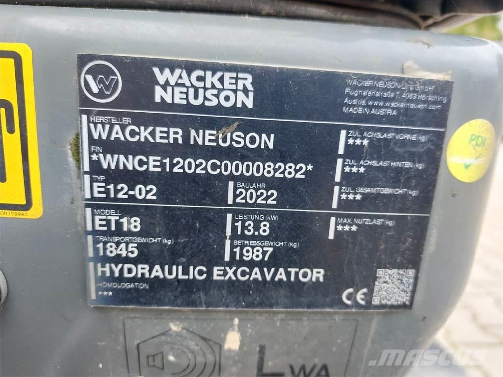 Wacker Neuson ET18 Верижен екскаватор