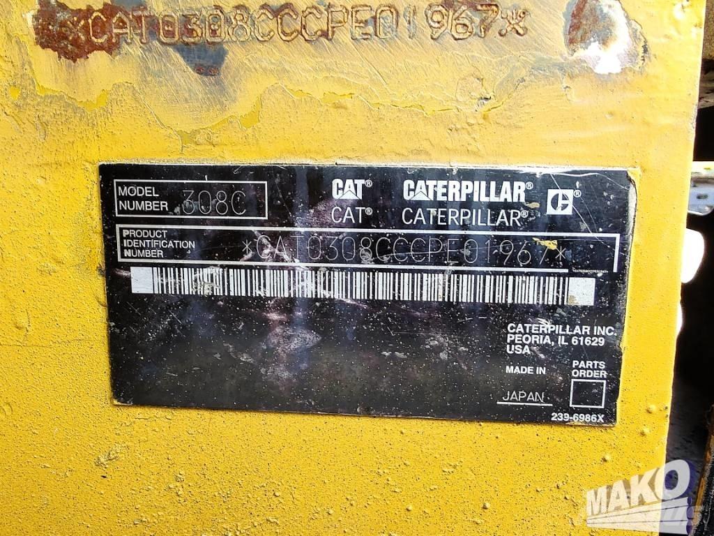 CAT 308 C Средни екскаватори 7т - 12т