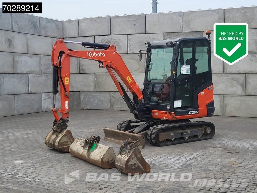 Kubota KX027-4 Мини екскаватори < 7 т