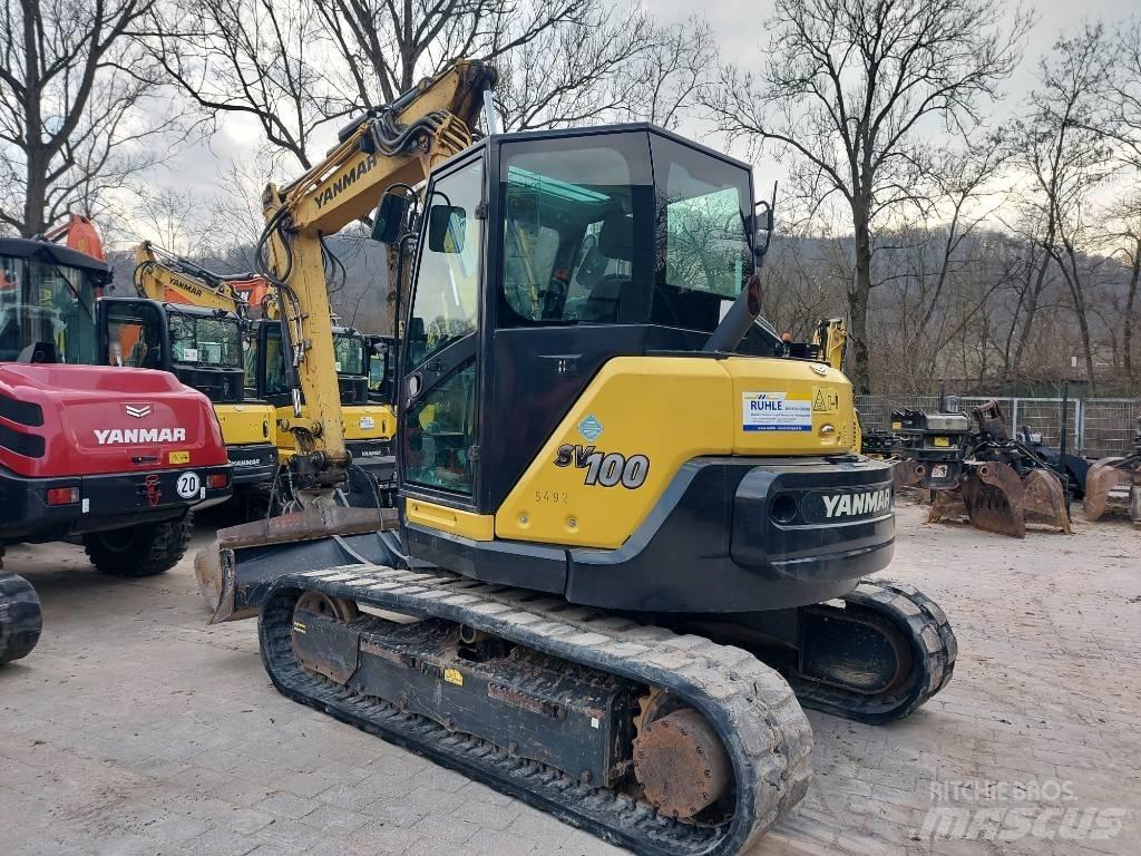 Yanmar SV 100 Средни екскаватори 7т - 12т