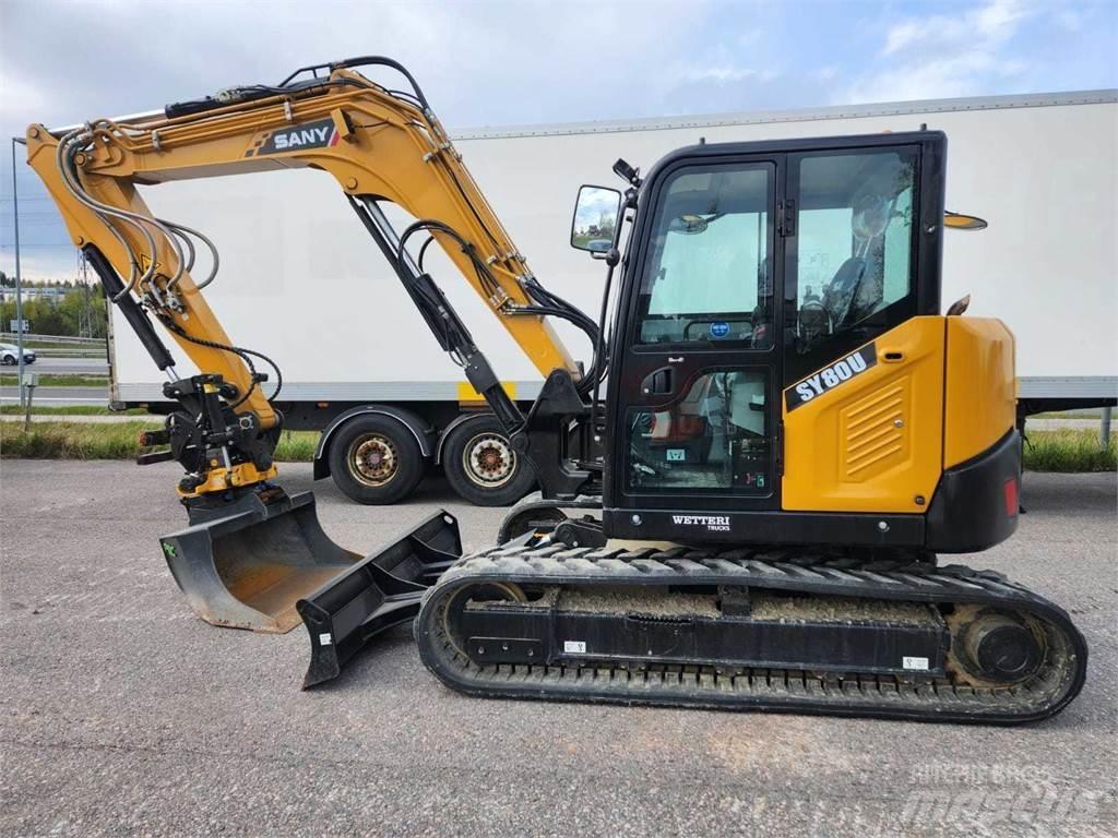 Sany SY80U Средни екскаватори 7т - 12т