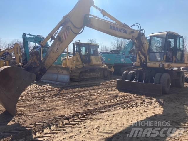 Komatsu PW 180-7K Колесни екскаватори